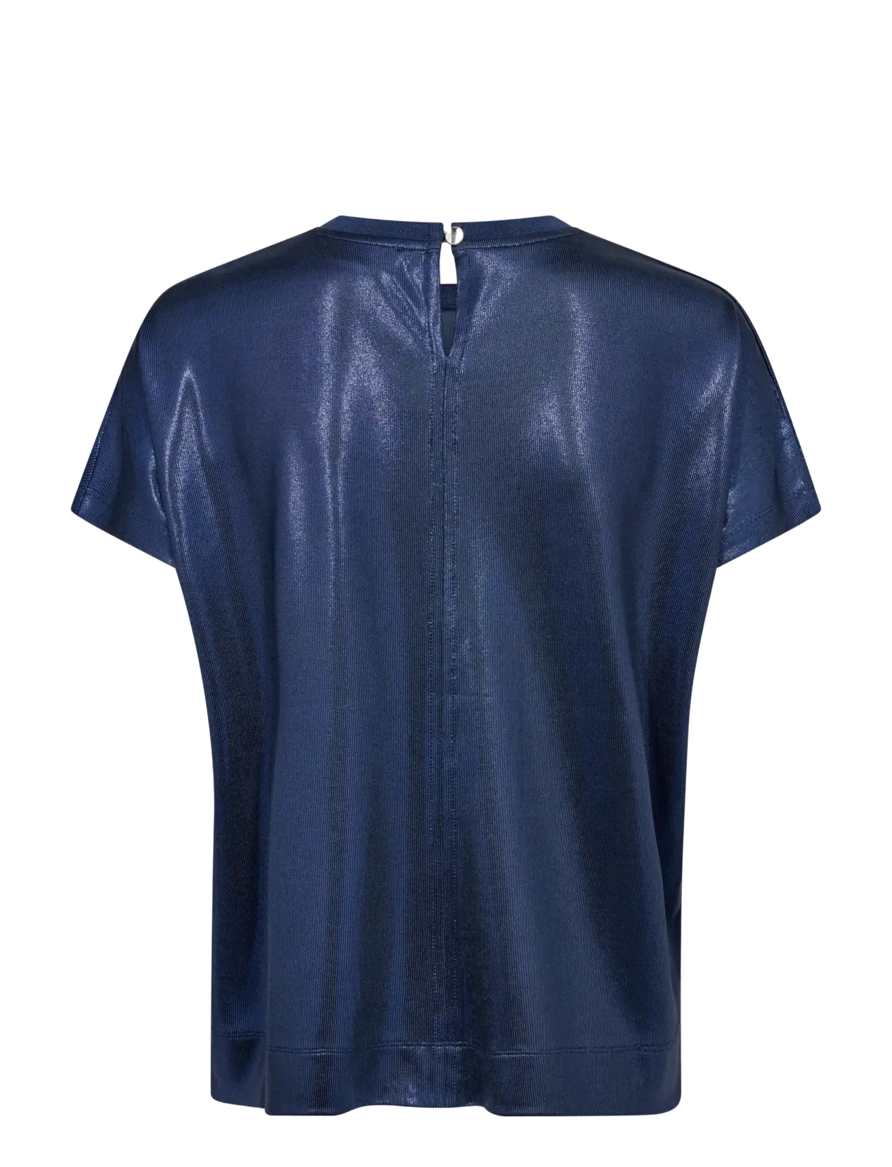 MOS MOSH - MMNivola O-neck Metallic Tee - marškinėliai - ensign blue - 1