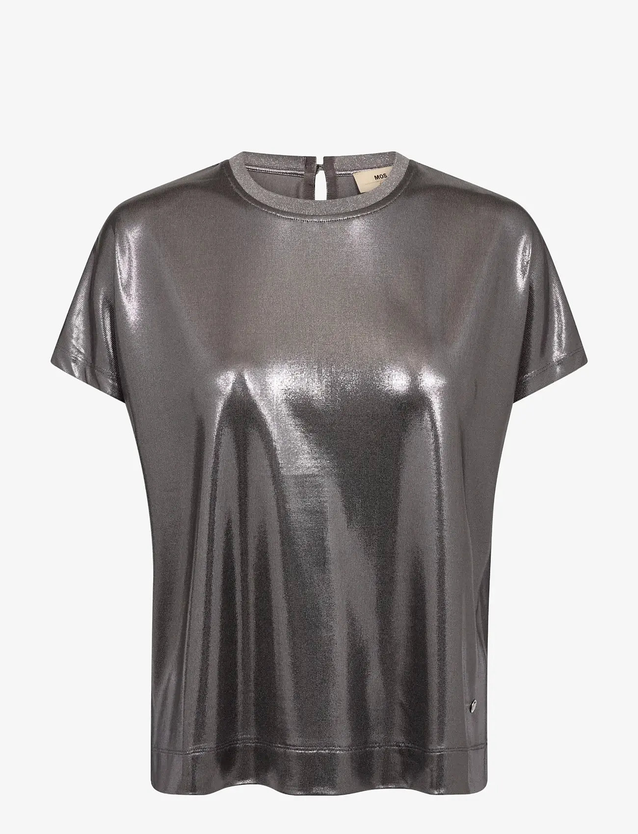MOS MOSH - MMNivola O-neck Metallic Tee - t-shirts - mockingbird - 0