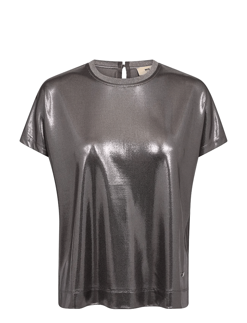 MOS MOSH - MMNivola O-neck Metallic Tee - t-shirts - mockingbird - 0