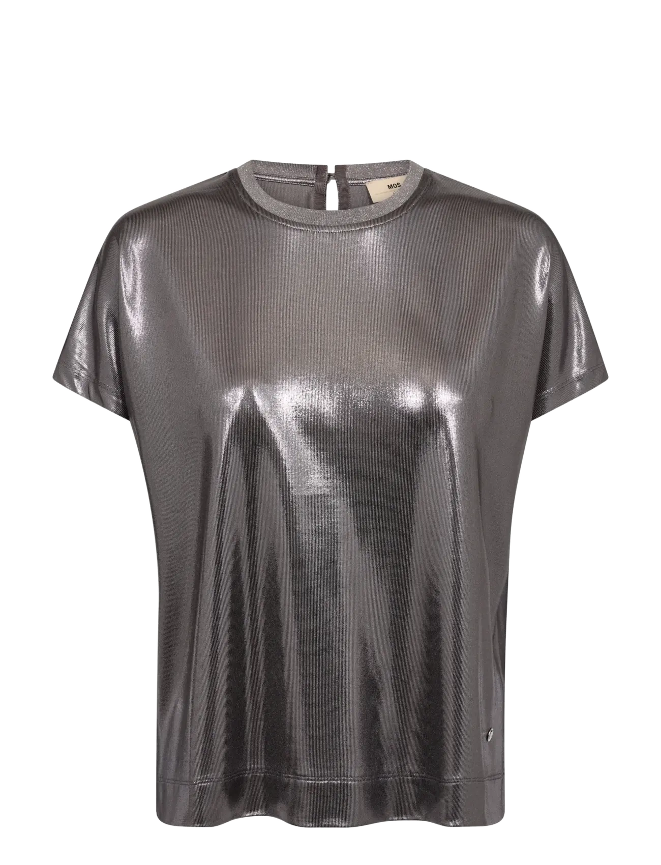 MOS MOSH - MMNivola O-neck Metallic Tee - t-shirts - mockingbird - 0