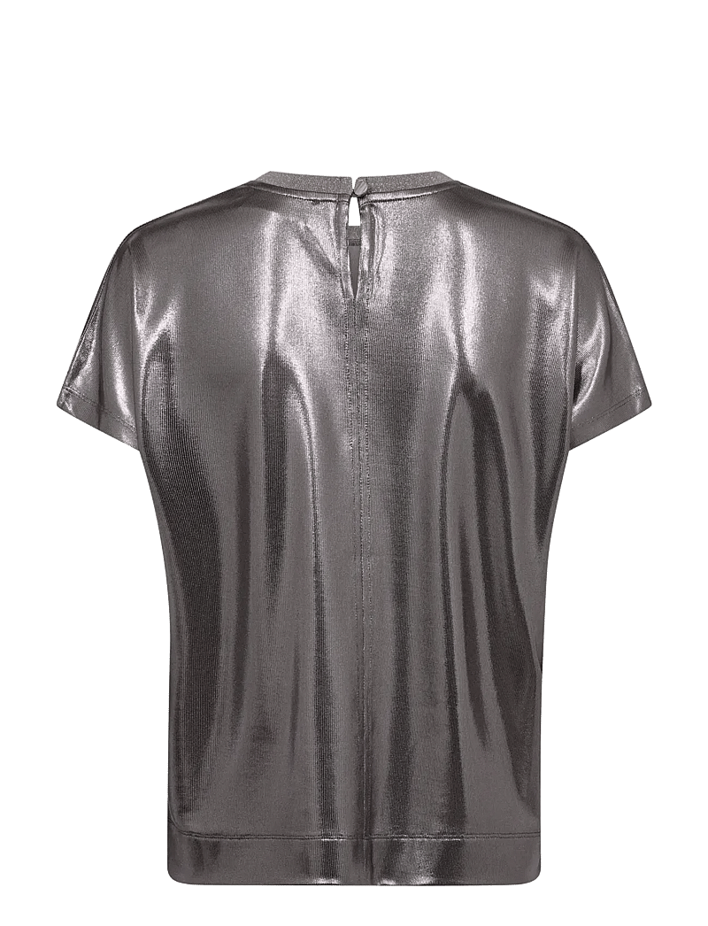 MOS MOSH - MMNivola O-neck Metallic Tee - t-shirts - mockingbird - 1