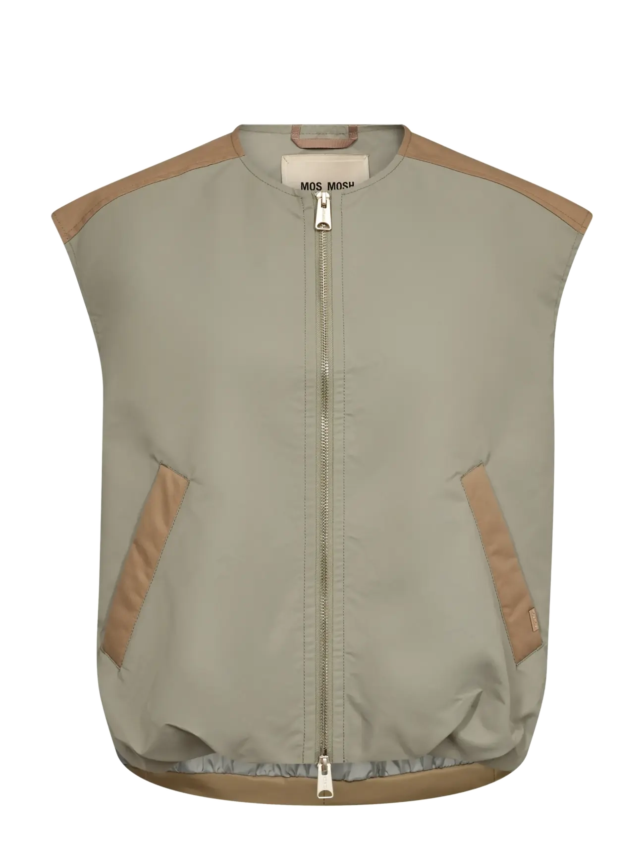 MOS MOSH MMKura Waistcoat - Vadderade västar - SHADOW / khaki/green