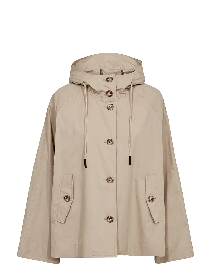 MOS MOSH - MMSheena Short Jacket - vindjakker - feather gray - 0