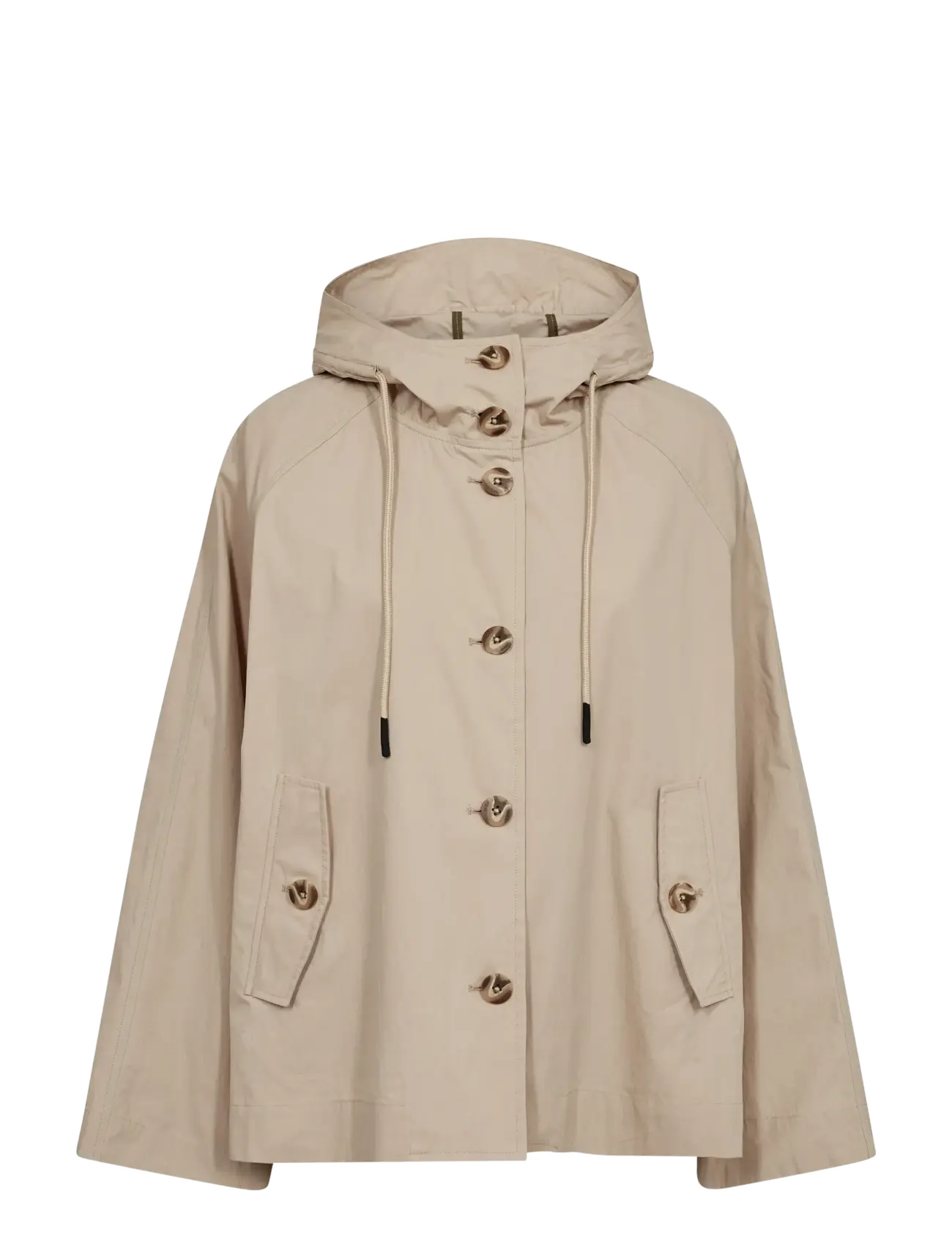 MOS MOSH MMSheena Short Jacket - Tøj - FEATHER GRAY / beige