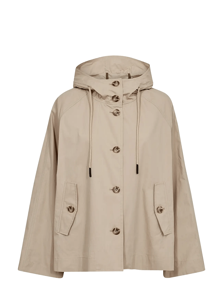 MOS MOSH - MMSheena Short Jacket - forårsjakker - feather gray - 0