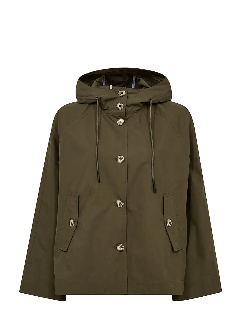 MOS MOSH - MMSheena Short Jacket - forårsjakker - olive night - 1