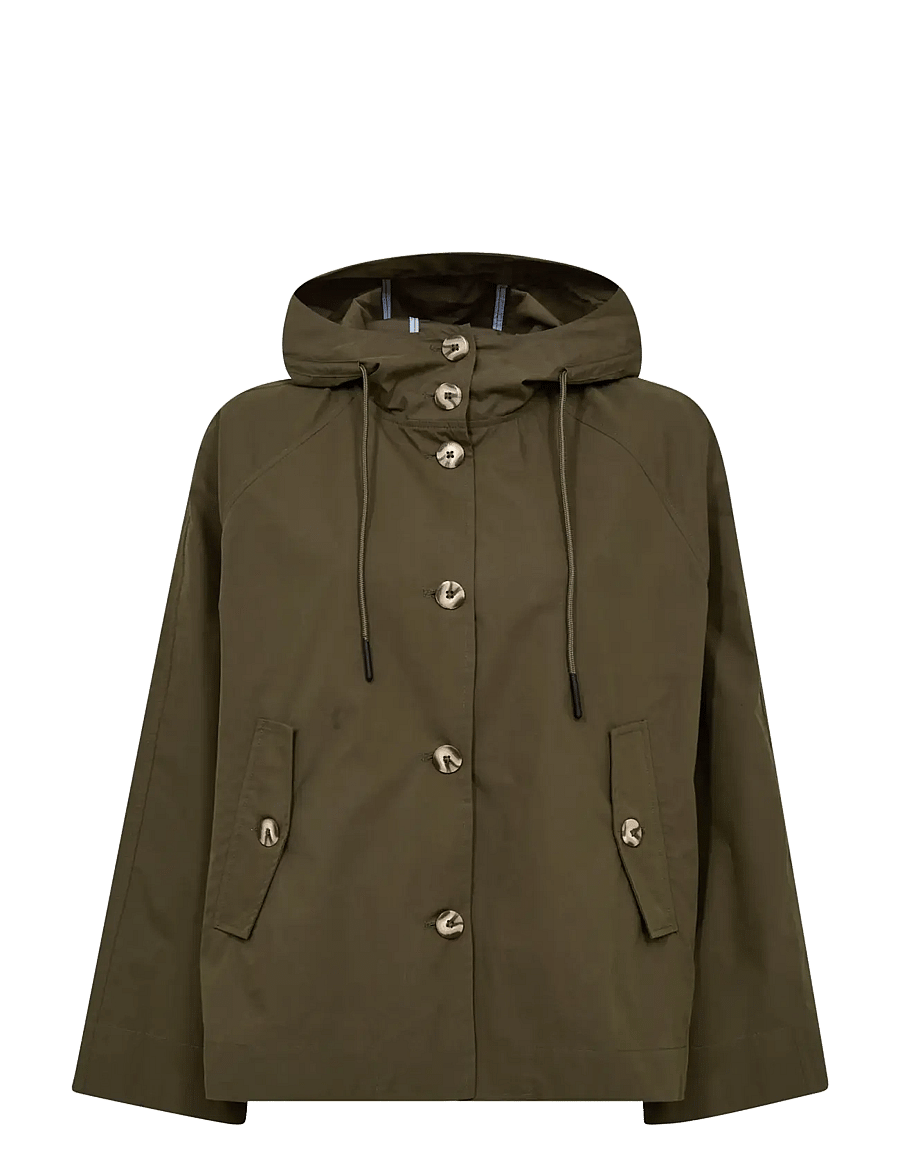 MOS MOSH - MMSheena Short Jacket - forårsjakker - olive night - 1