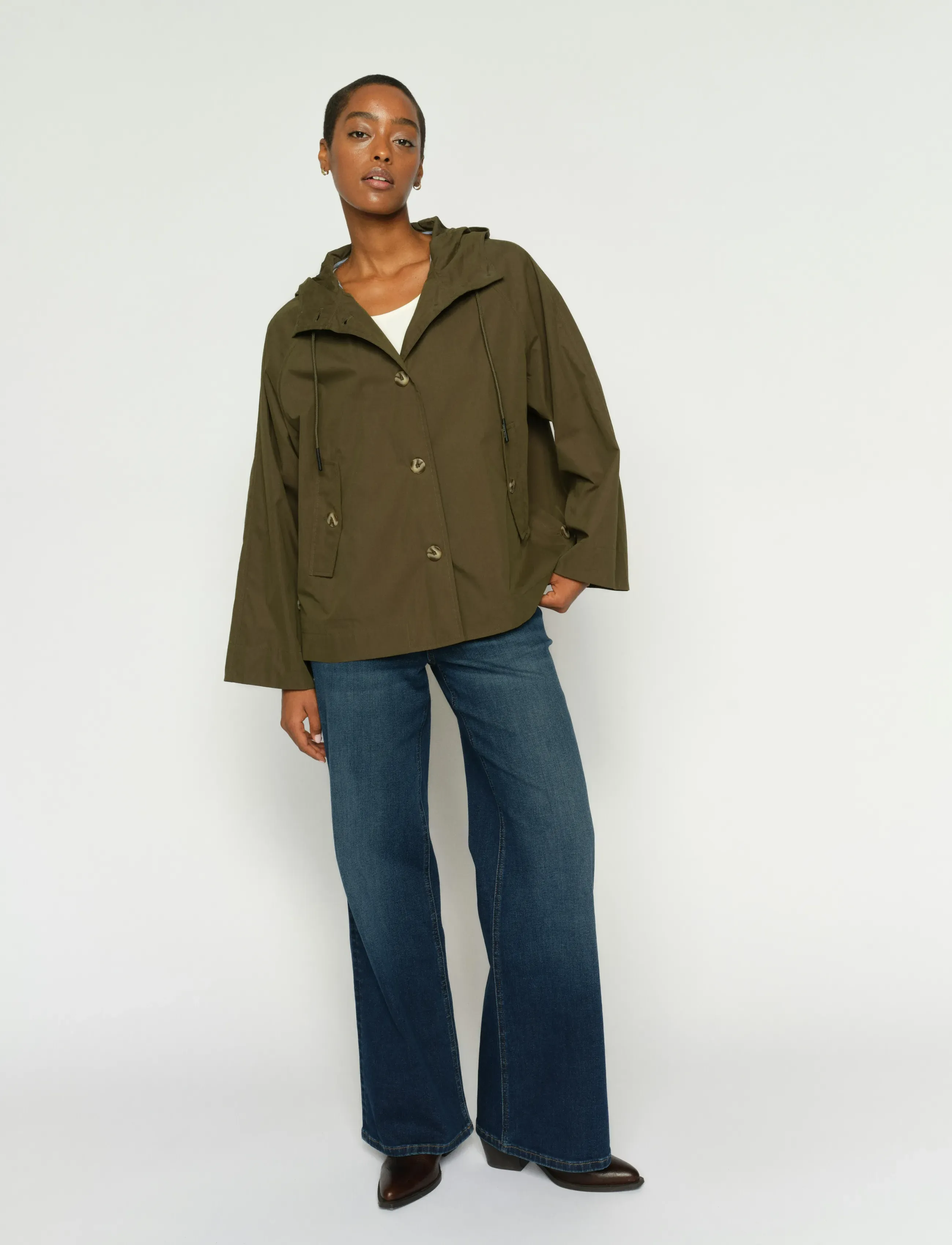 MOS MOSH - MMSheena Short Jacket - forårsjakker - olive night - 4