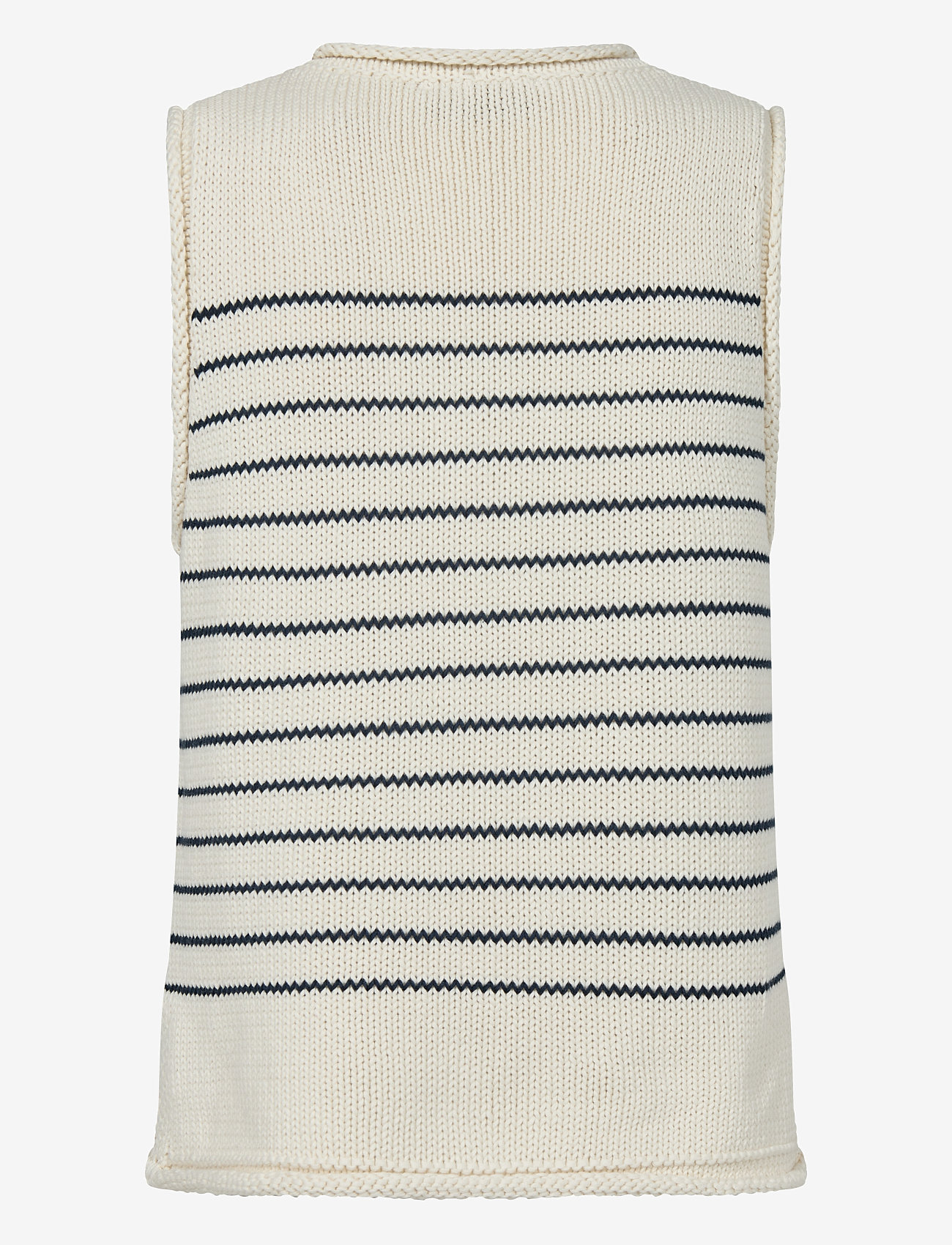 MOS MOSH - MMAubin SL Stripe knit top - pullover - ecru - 1