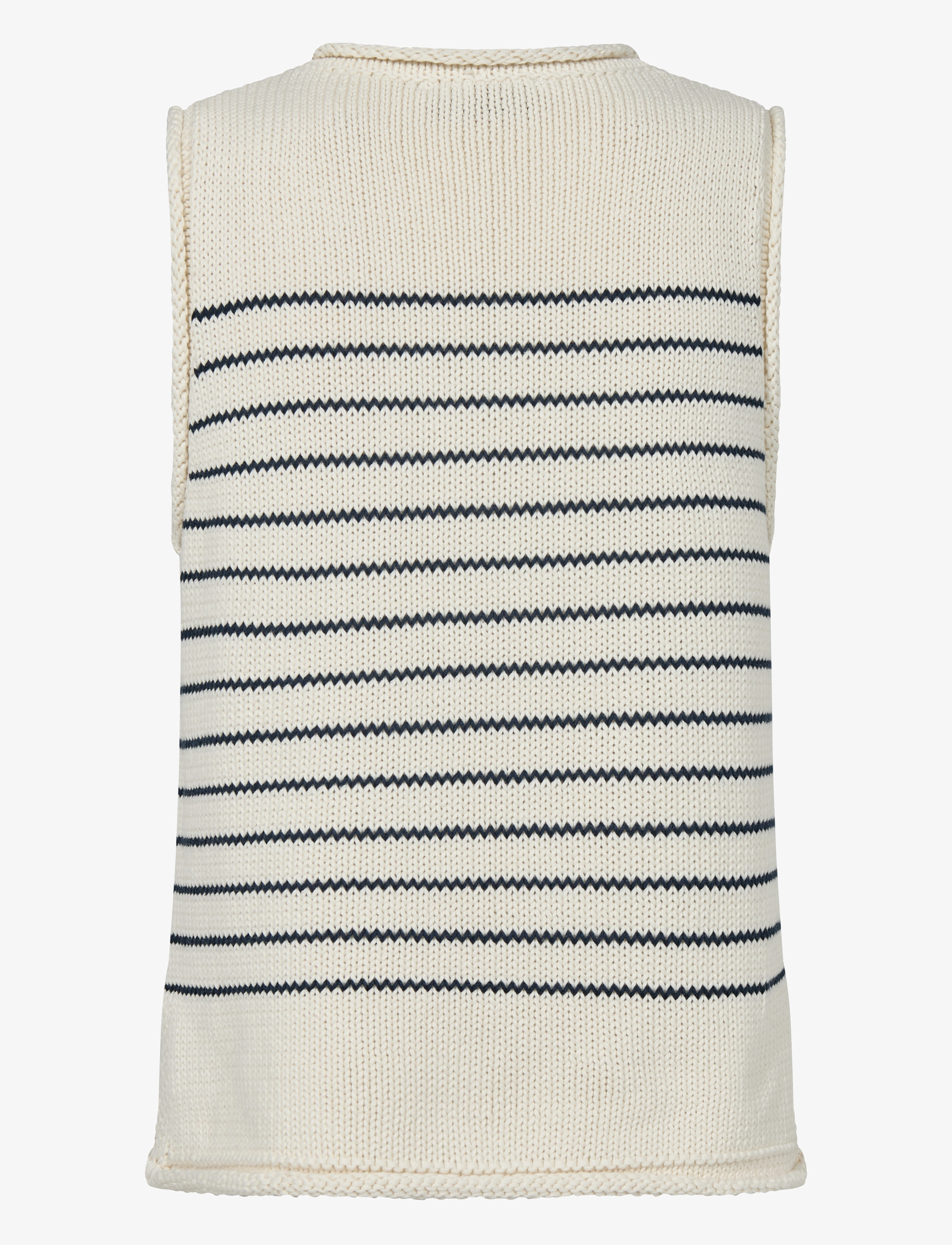 MOS MOSH - MMAubin SL Stripe knit top - pullover - ecru - 1
