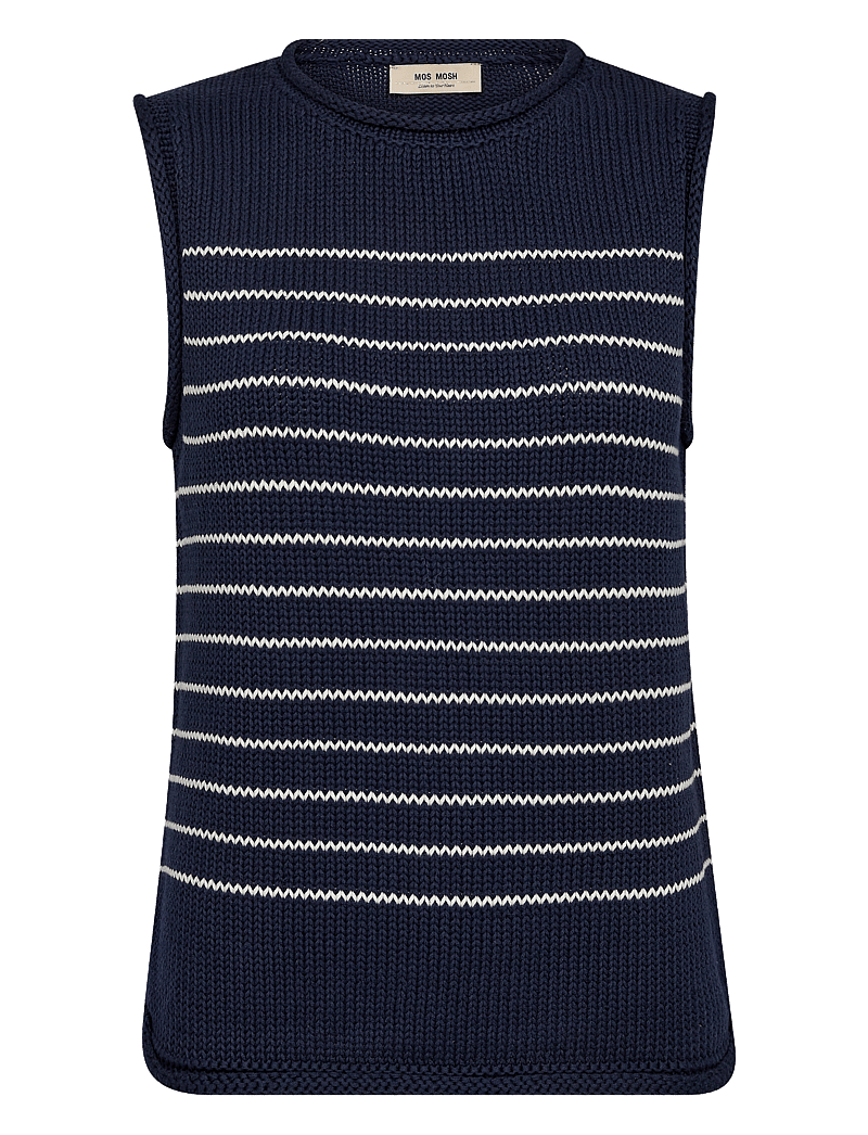 MOS MOSH - MMAubin SL Stripe knit top - sviitrid - spellbound - 0