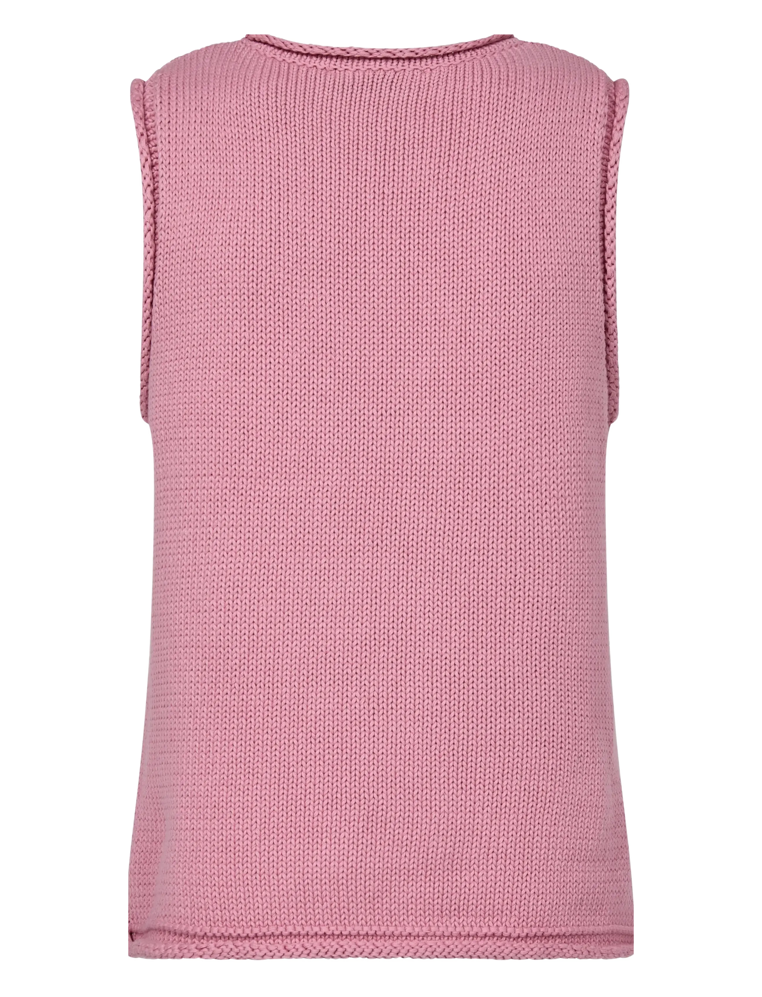 MOS MOSH - MMAubin SL knit top - topid ja varrukateta alussärgid - cashmere rose - 1