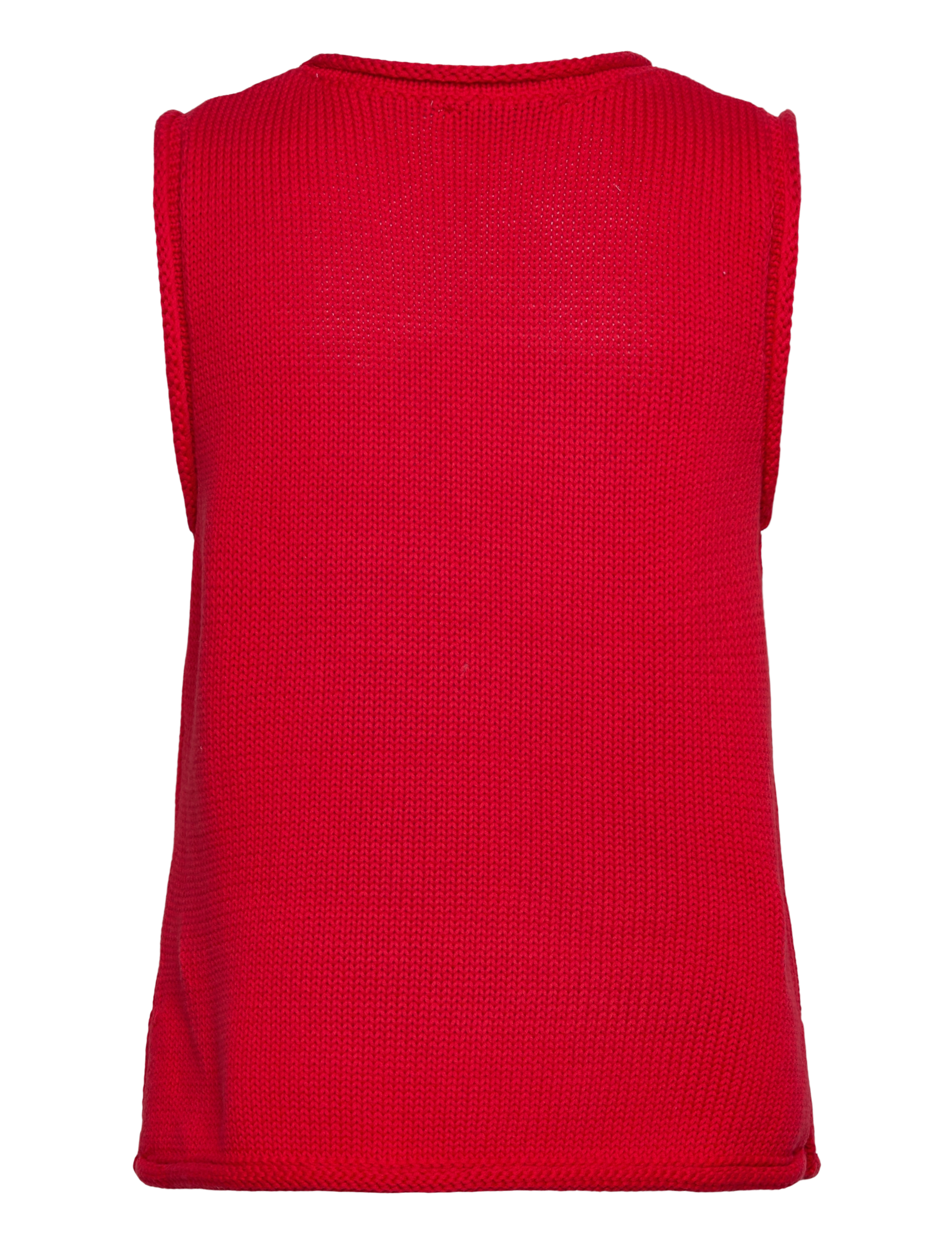 MOS MOSH - MMAubin SL knit top - tanktops - chinese red - 1