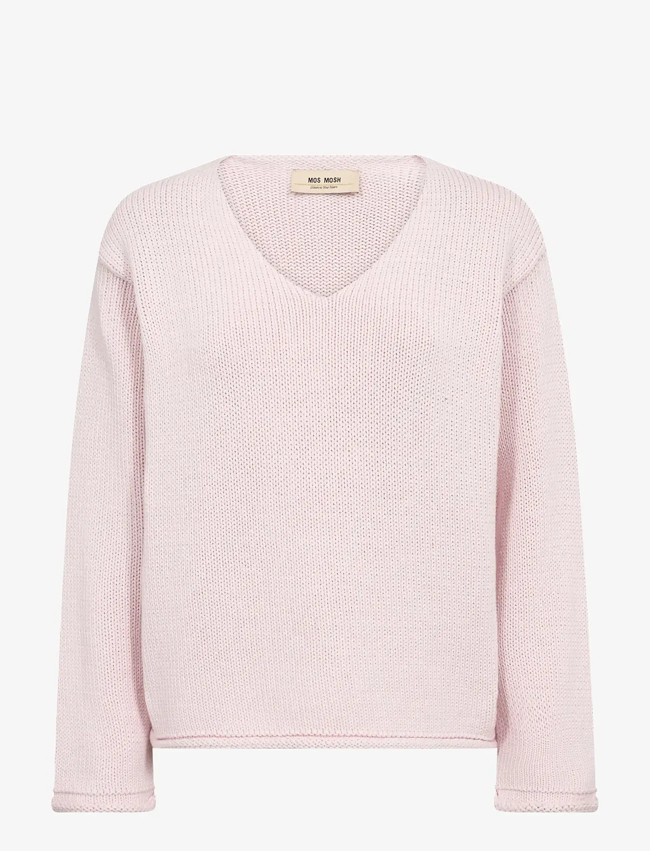 MOS MOSH - MMBine LS V-neck Knit - pullover - ballet slipper - 0