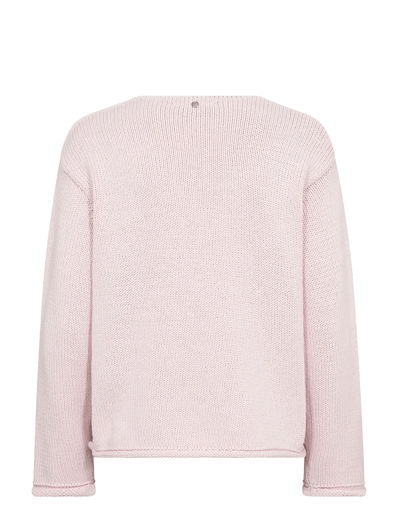 MOS MOSH - MMBine LS V-neck Knit - pullover - ballet slipper - 1