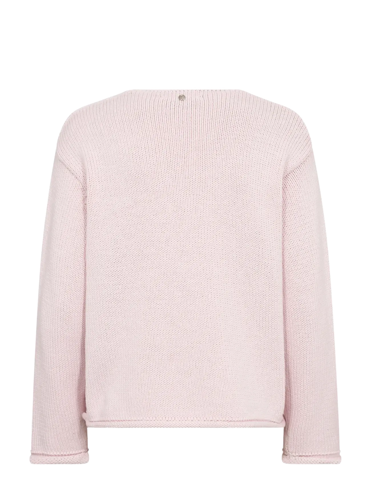 MOS MOSH - MMBine LS V-neck Knit - striktrøjer - ballet slipper - 2