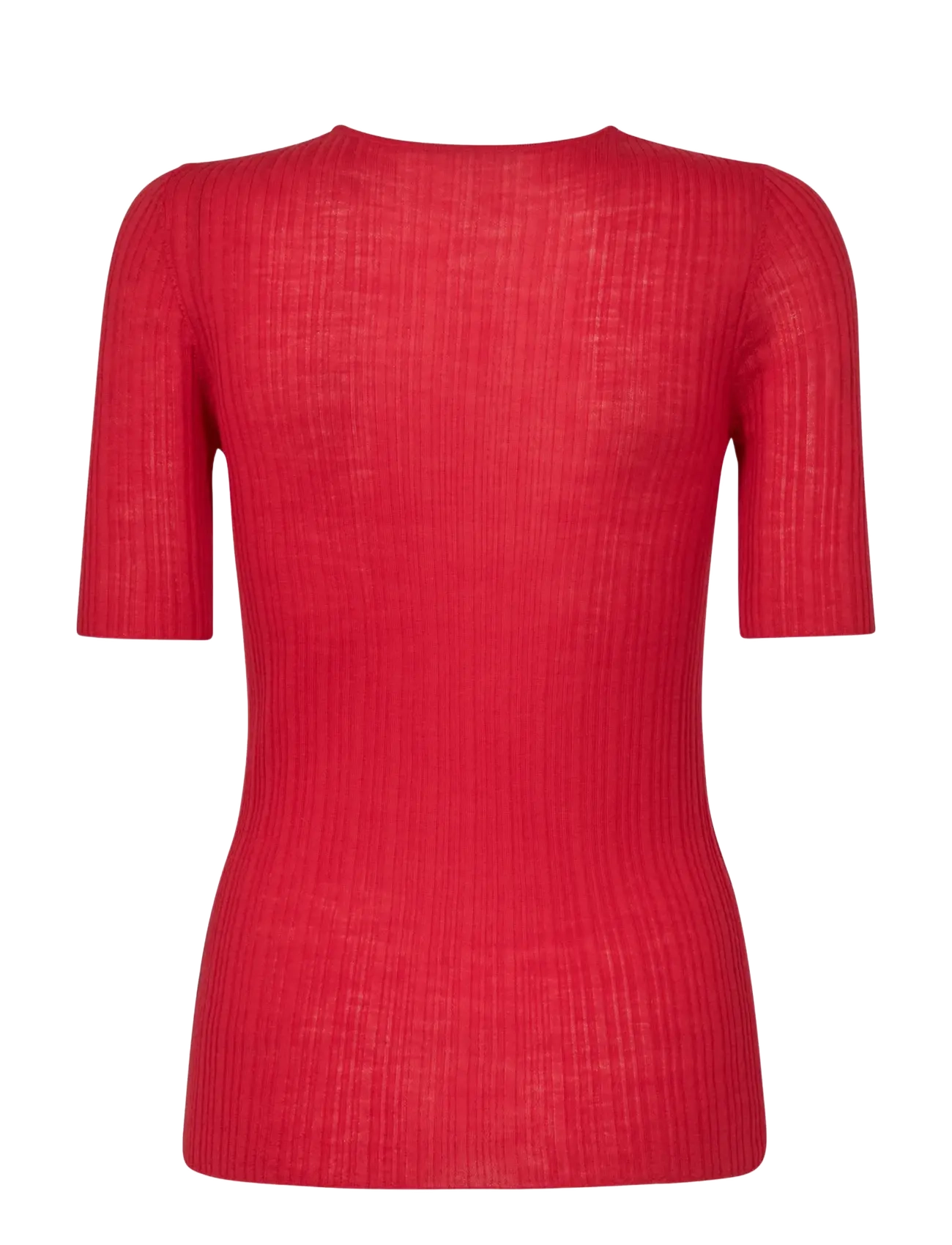 MOS MOSH - MMBouch Rib SS Knit - t-paidat - chinese red - 1