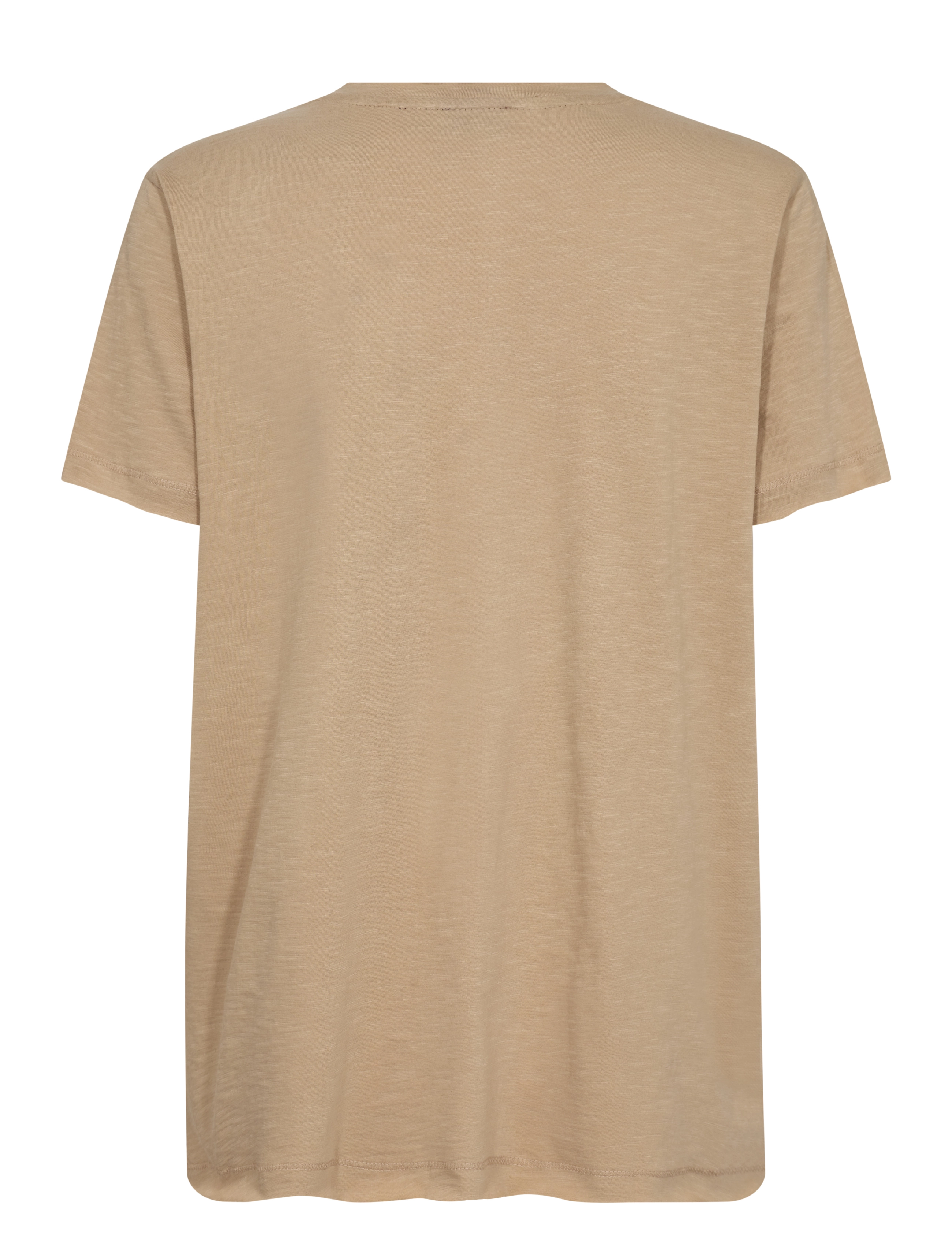MOS MOSH - MMZano O-SS Embroidery Tee - t-shirts - sesame - 1
