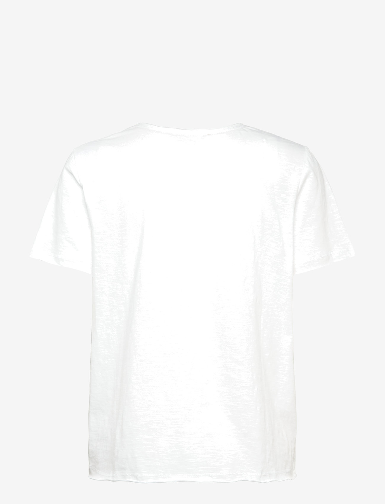 MOS MOSH - MMZano O-SS Embroidery Tee - t-särgid - white - 1