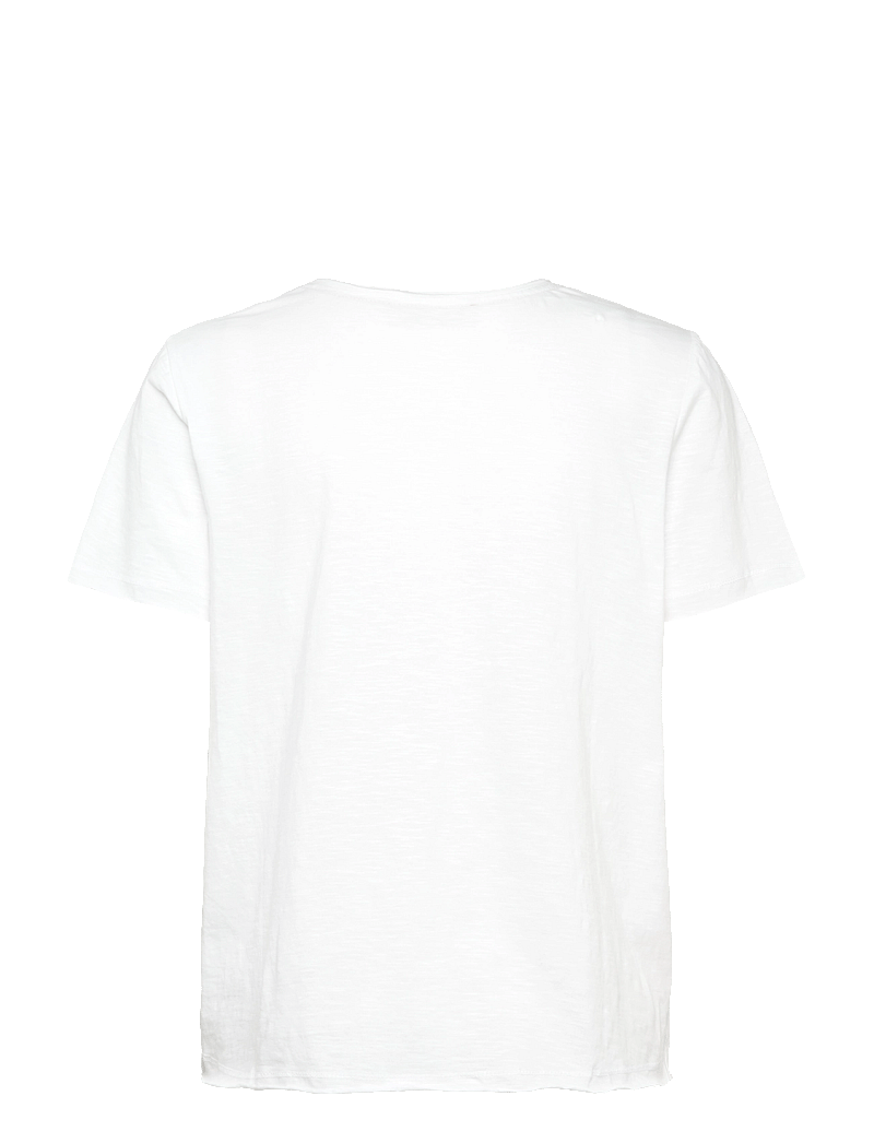 MOS MOSH - MMZano O-SS Embroidery Tee - t-särgid - white - 1