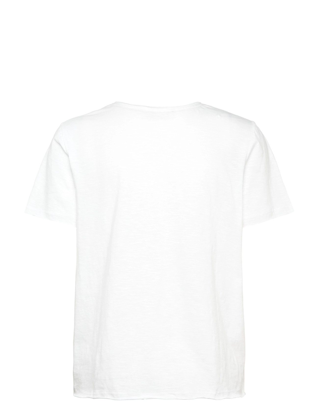 MOS MOSH - MMZano O-SS Embroidery Tee - t-shirts - white - 1