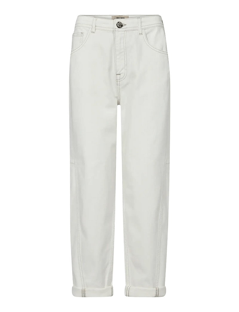 MOS MOSH - MMAymen Melo Pant - barrel jeans - white - 0