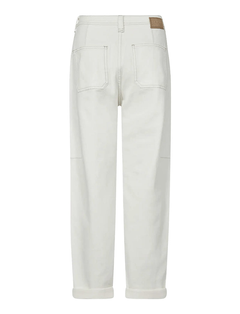 MOS MOSH - MMAymen Melo Pant - barrel jeans - white - 1