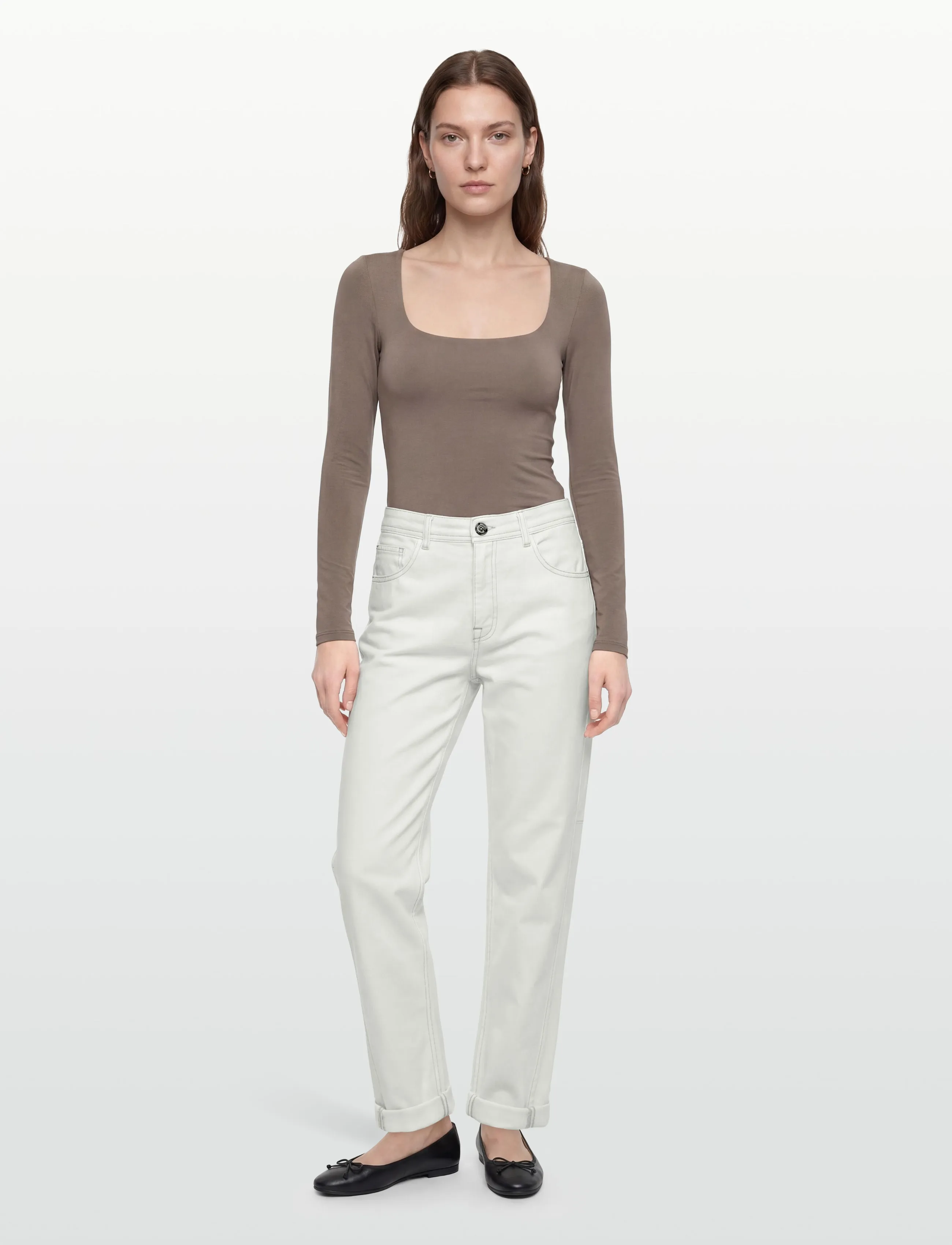 MOS MOSH MMAymen Melo Pant - Kollektionen - WHITE / cream