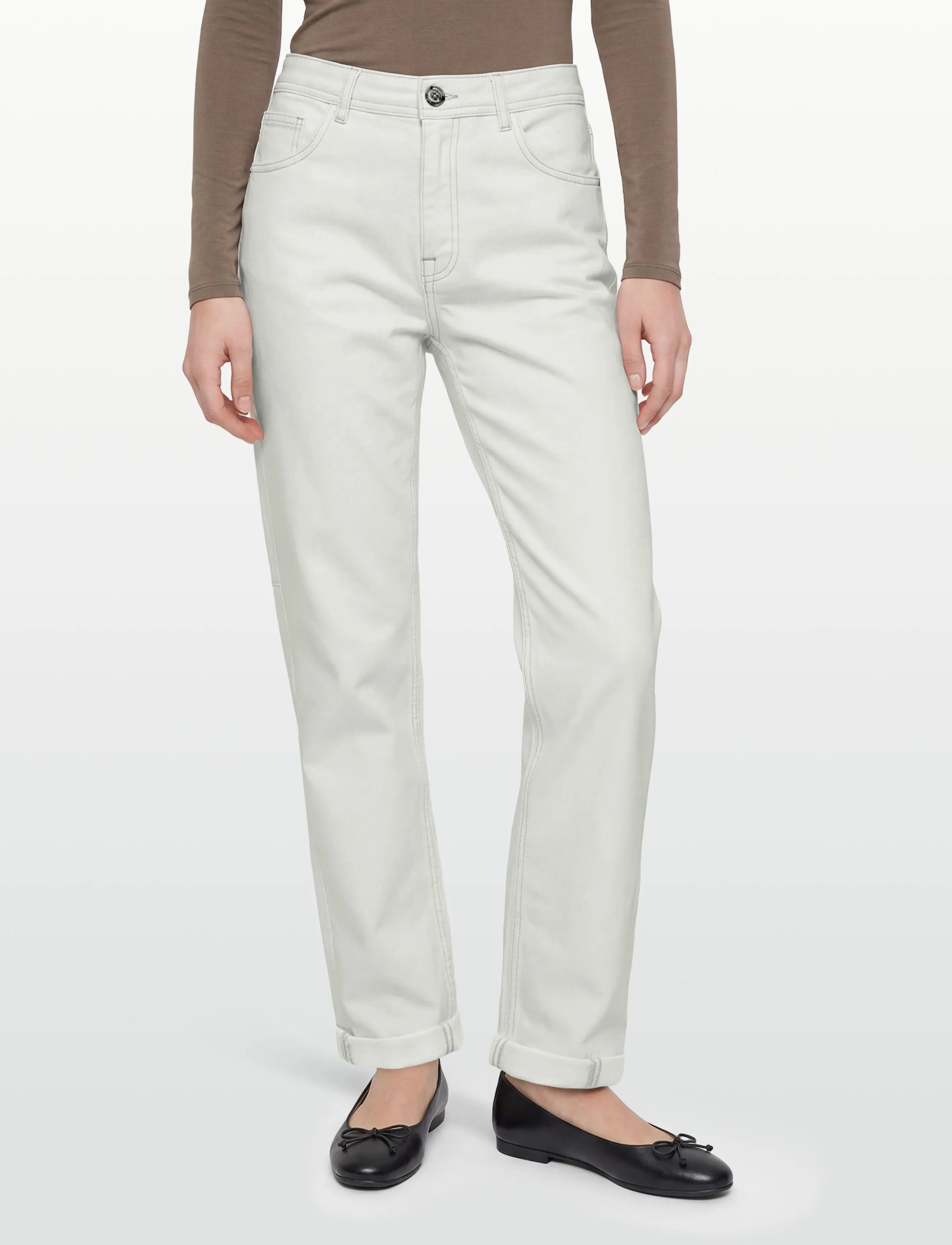 Mos Mosh Mmaymen Melo Pant raka jeans dam – bild 2
