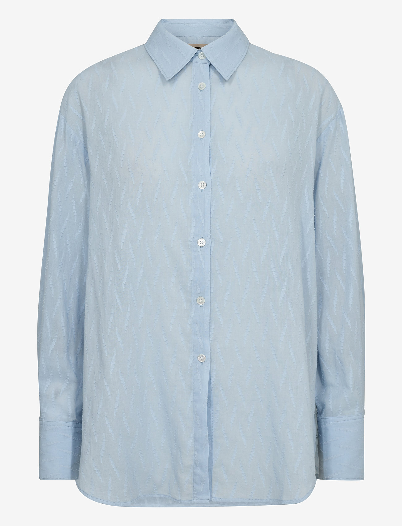 MOS MOSH - MMBritze Cotton Shirt - langärmlige hemden - skyway - 0