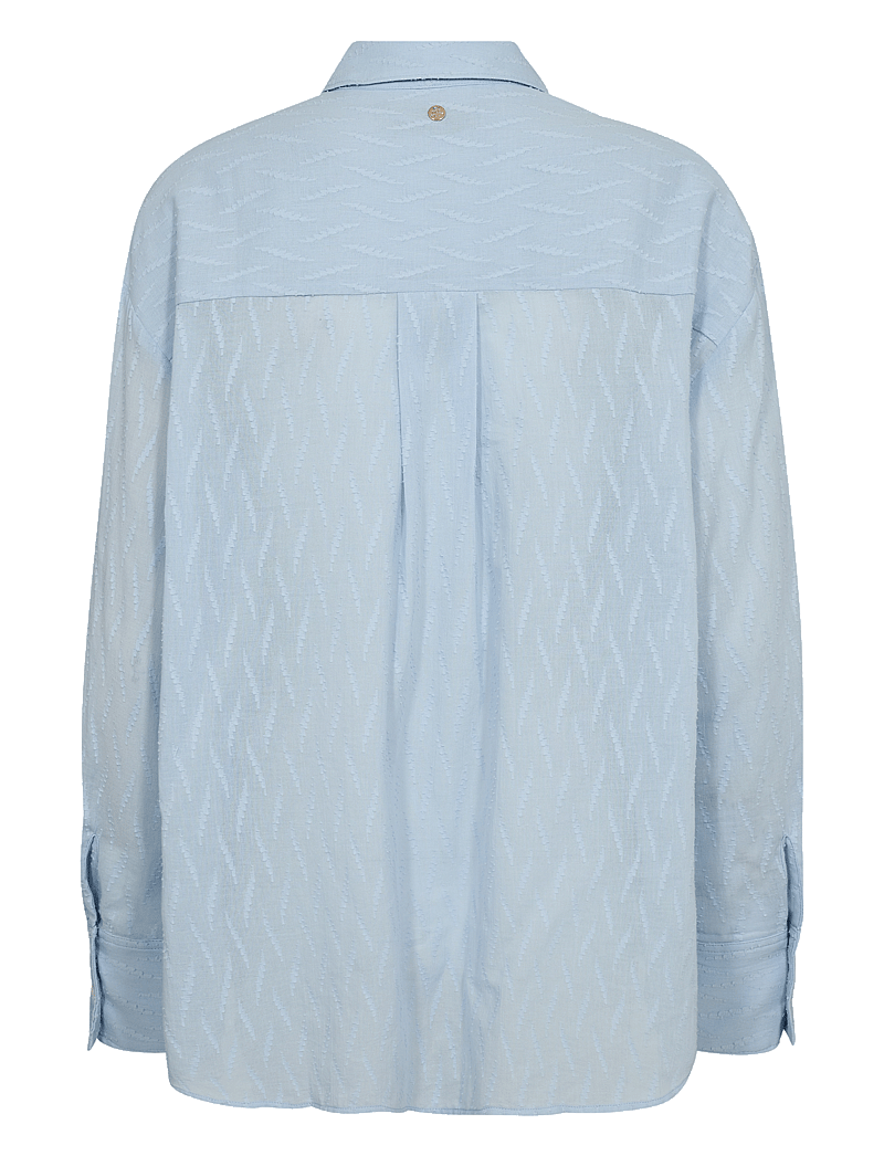 MOS MOSH - MMBritze Cotton Shirt - langärmlige hemden - skyway - 1