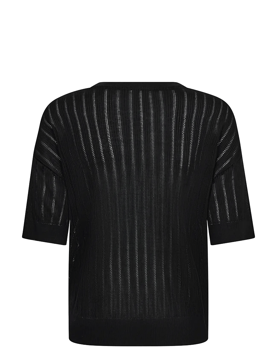 MOS MOSH - MMSwann O-SS Spring Tee - t-särgid - black - 2