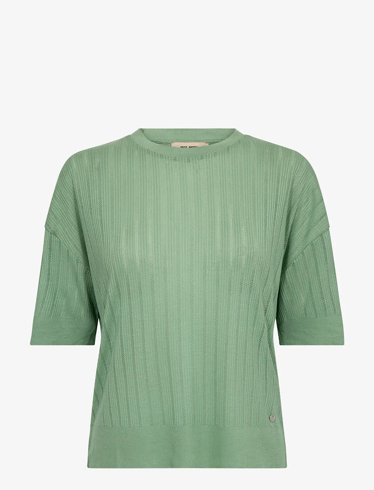 MOS MOSH - MMSwann O-SS Spring Tee - t-shirts - turf green - 0