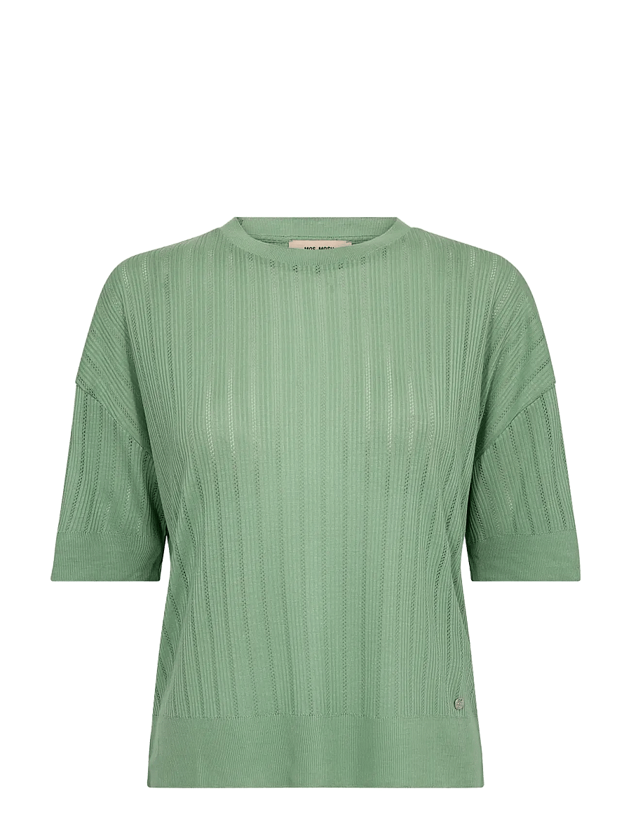 MOS MOSH - MMSwann O-SS Spring Tee - t-shirts - turf green - 1