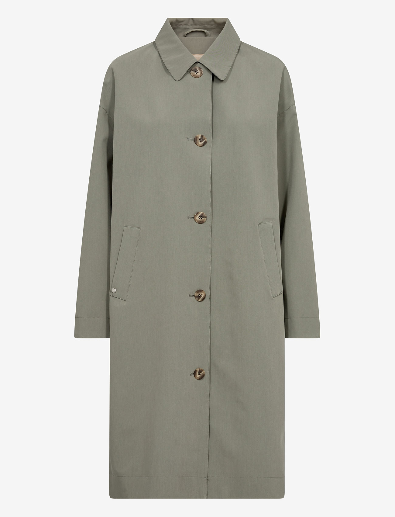 MOS MOSH - MMBora Rain Trenchcoat - shadow - 0