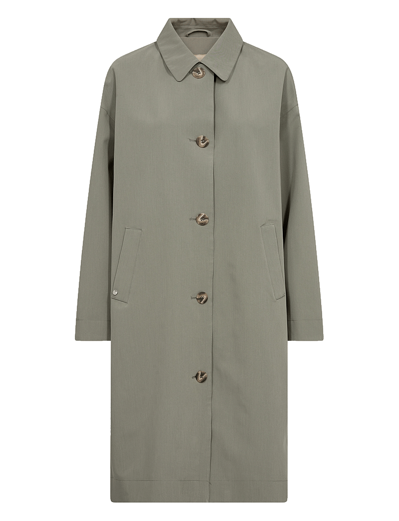 MOS MOSH - MMBora Rain Trenchcoat - shadow - 0