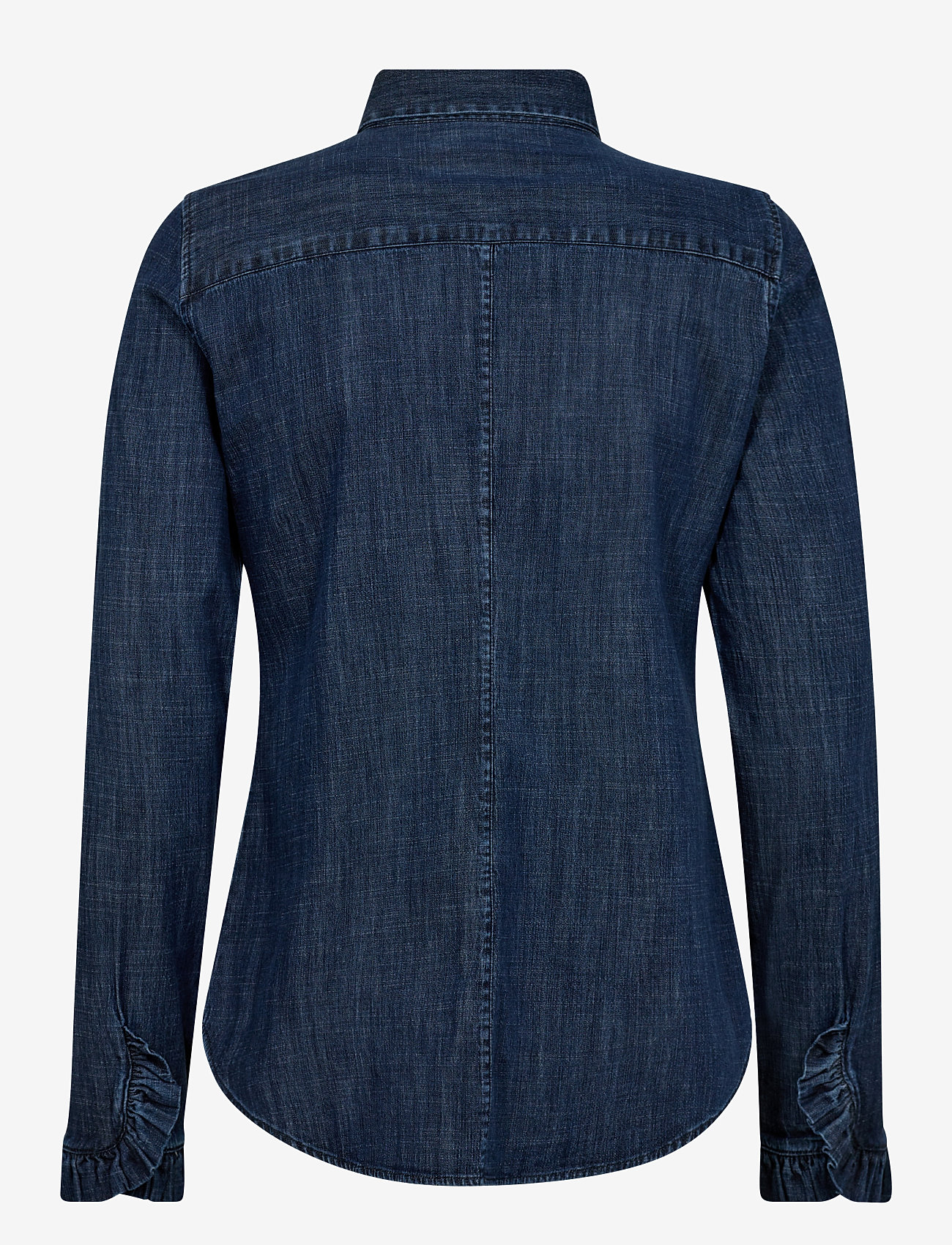 MOS MOSH - MMMattie Flip Denim Shirt - dark blue - 1