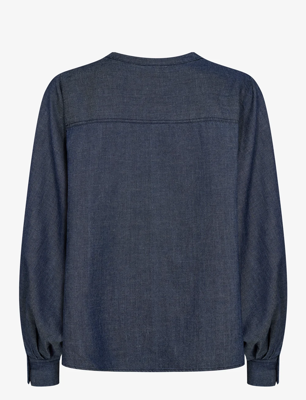 MOS MOSH - MMYen Denim Blouse - langärmlige blusen - dark blue - 1