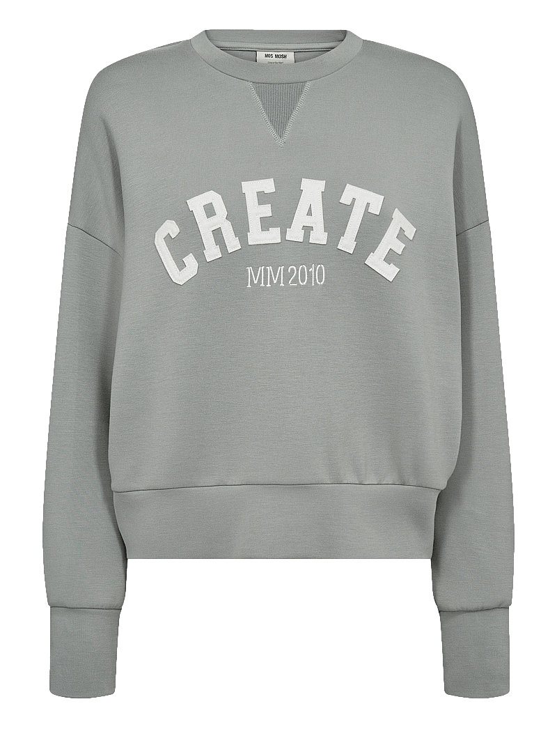 MOS MOSH - MMCelli O-LS Sweatshirt - modetrender - shadow - 0