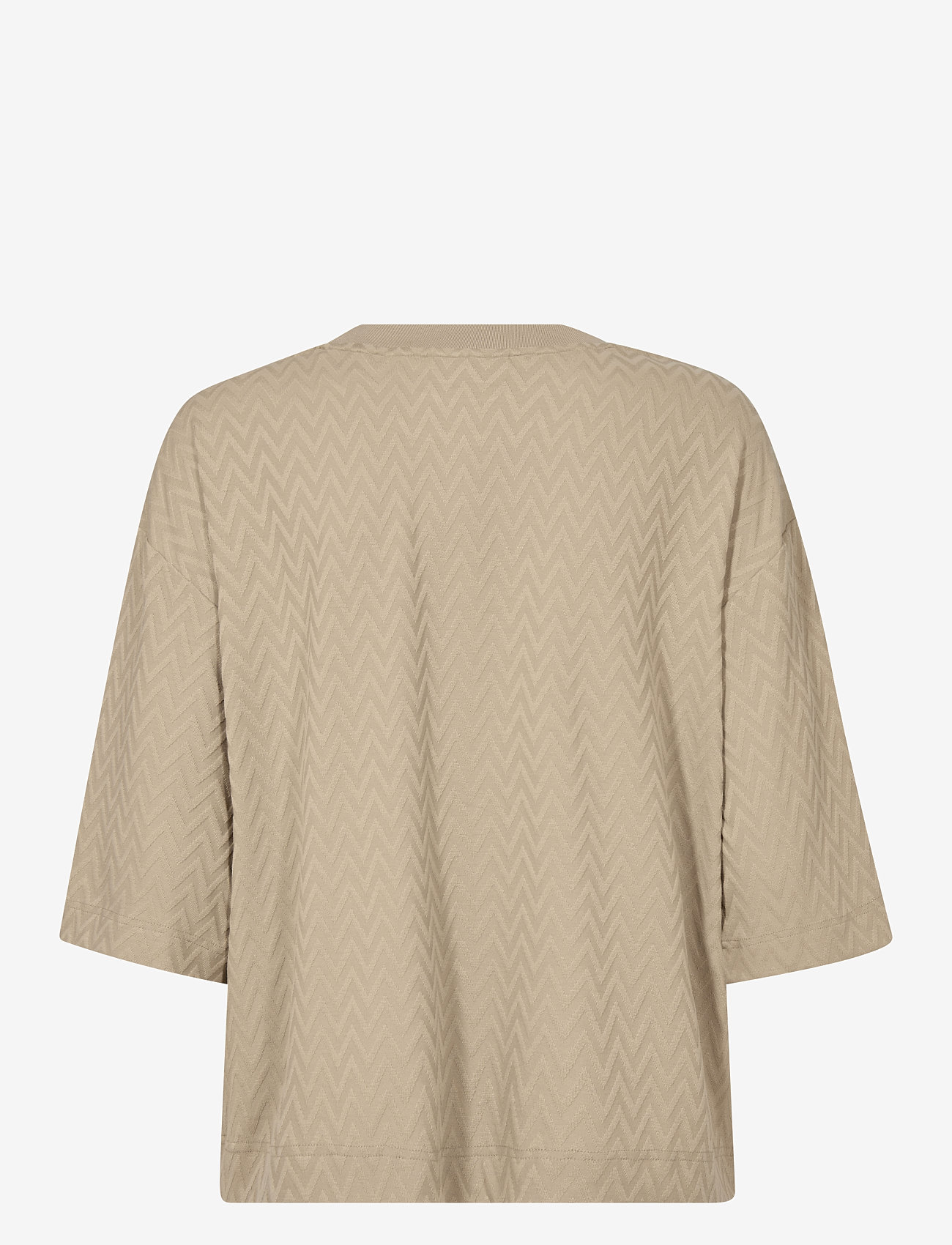 MOS MOSH - MMTash O-SS Spring Tee - autumn clothing - sesame - 1