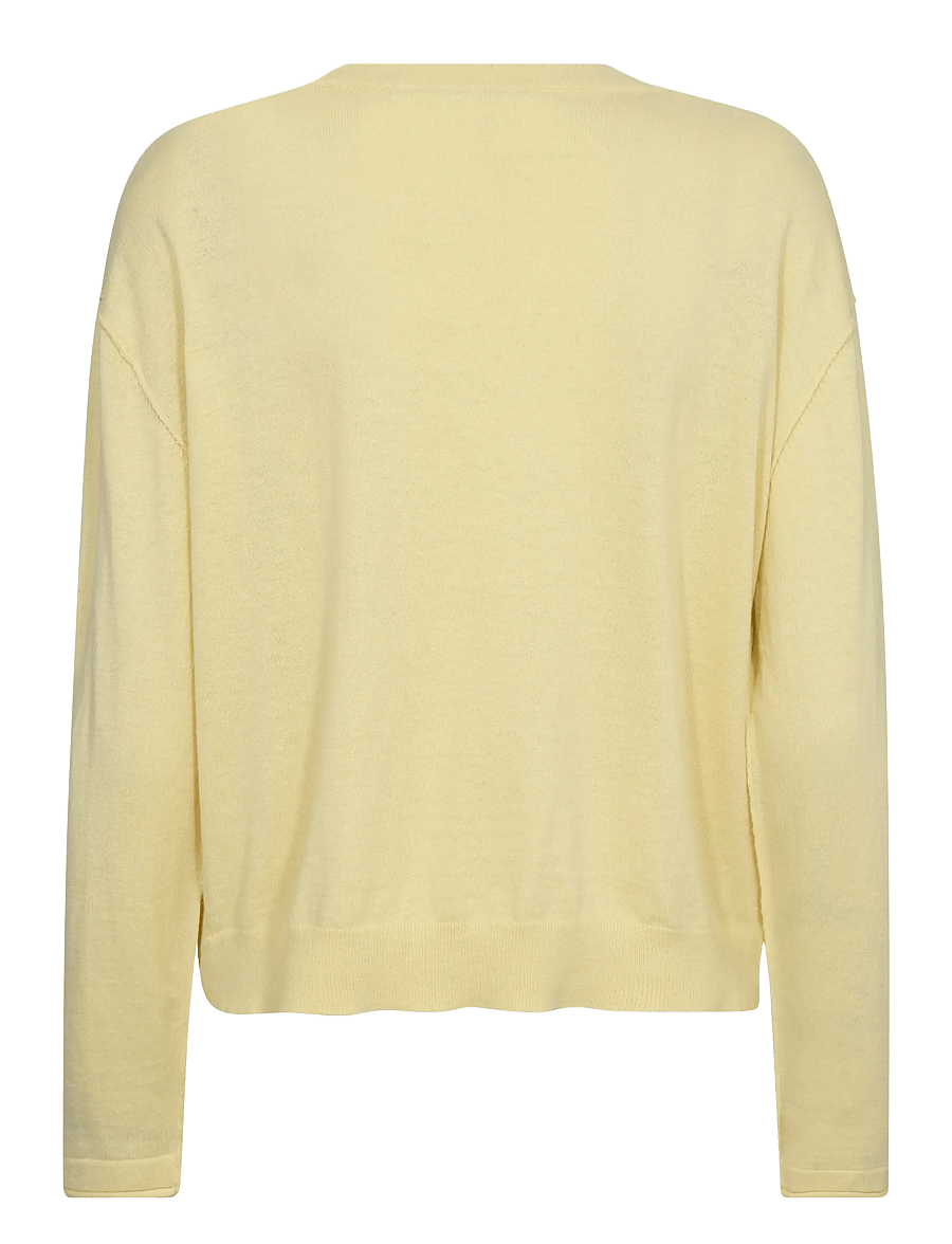 MOS MOSH - MMChani Placket Knit - kašmiir - french vanilla - 1