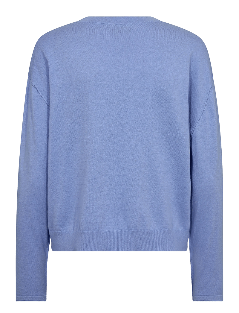 MOS MOSH - MMChani Placket Knit - kaschmir - hydrangea - 1