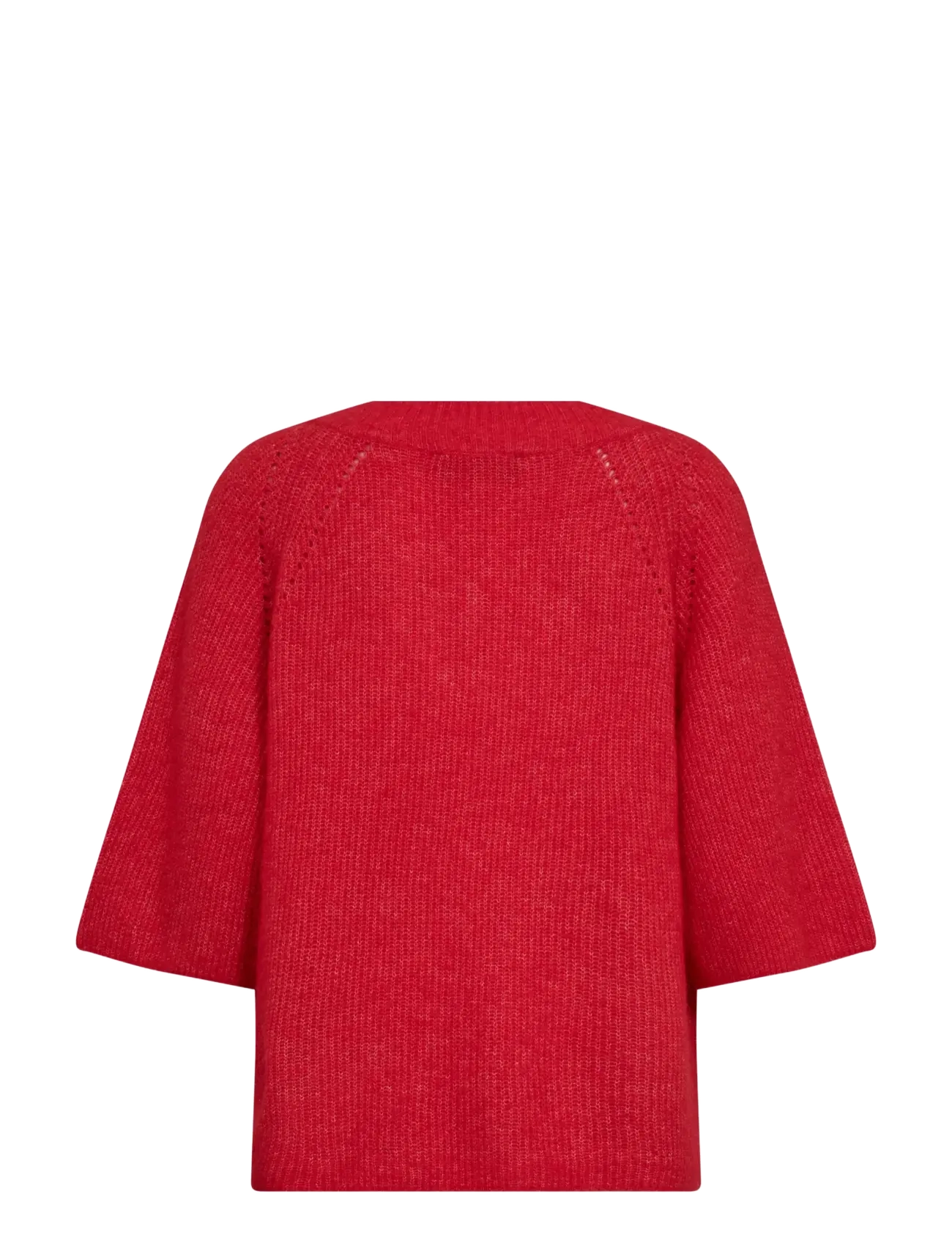 MOS MOSH - MMTaci 3/4 V-Neck Knit - pullover - chinese red - 1