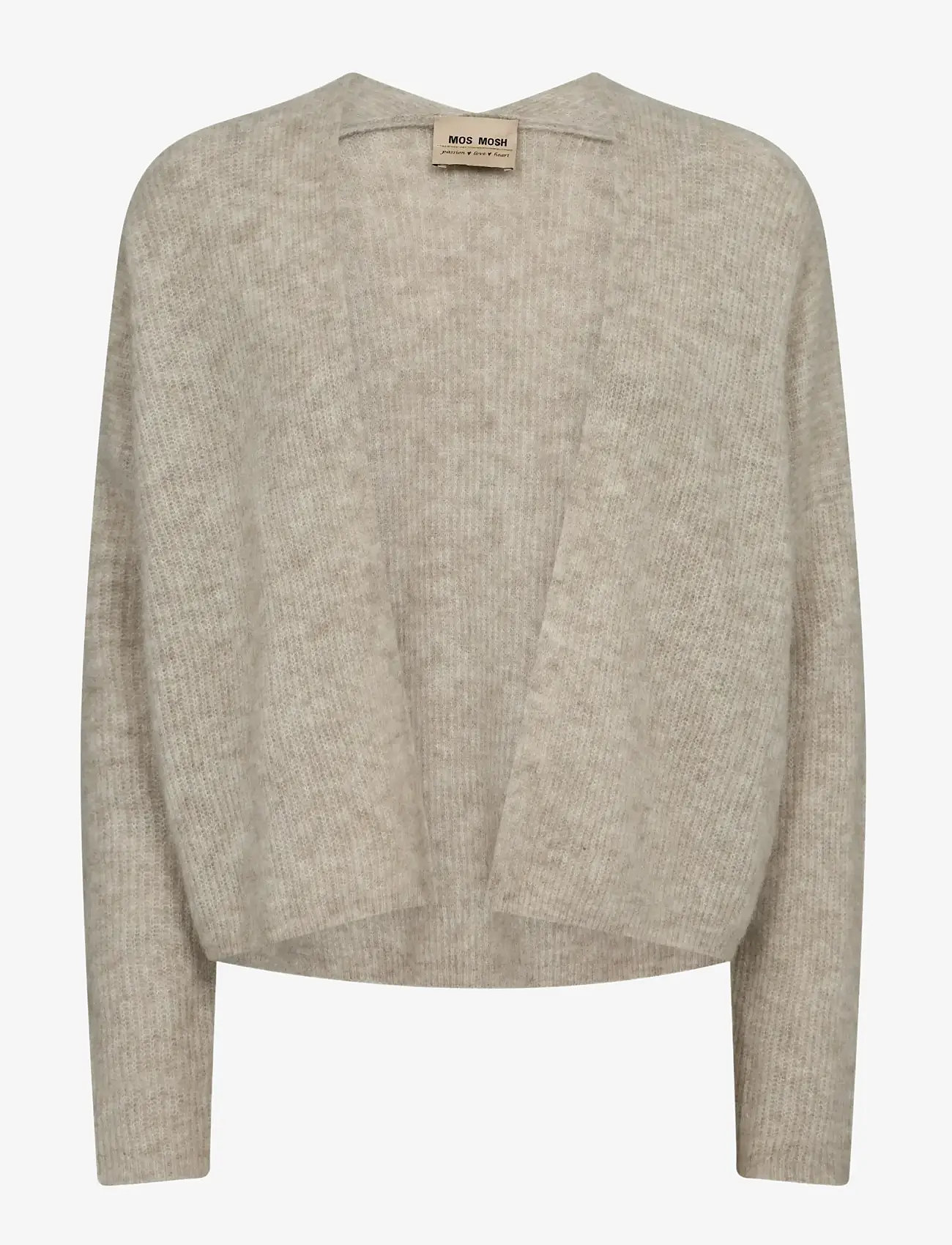 MOS MOSH - MMThora Relax Knit Cardigan - feather gray - 0