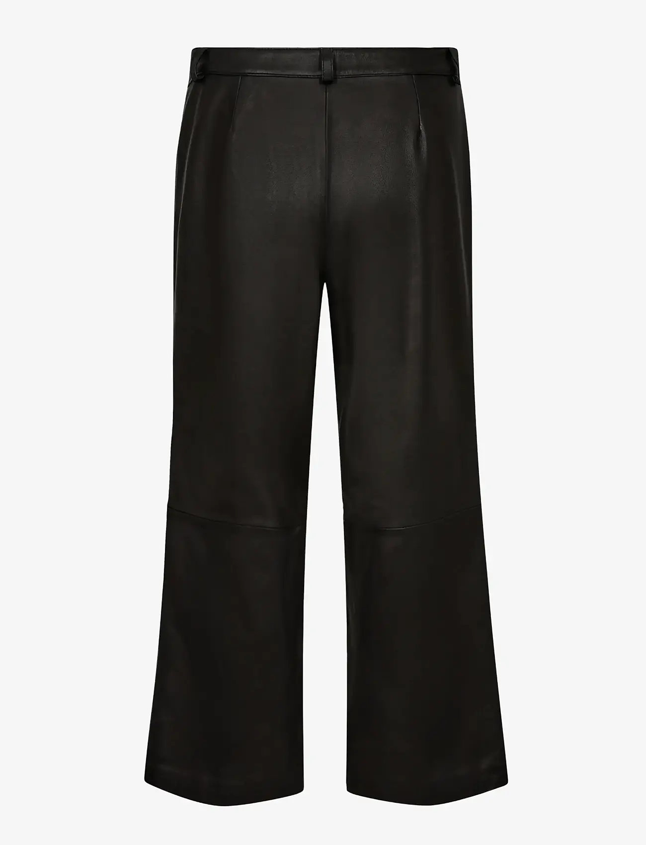 MOS MOSH - MMComo Leather Pant - nahkpüksid - black - 1