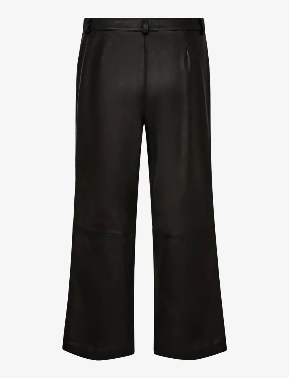 MOS MOSH - MMComo Leather Pant - skinnbukser - black - 1