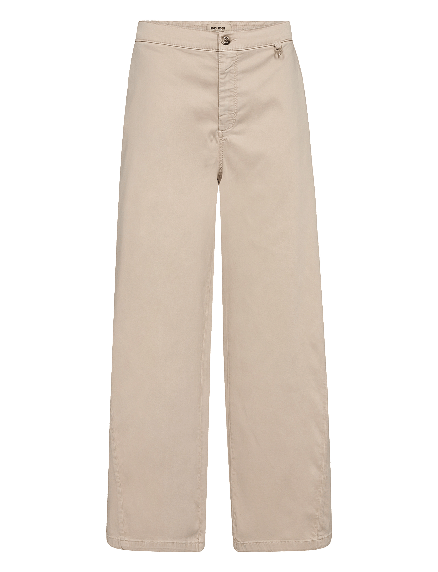 MOS MOSH - MMVincent Rosemary Pant - laia säärega püksid - feather gray - 0