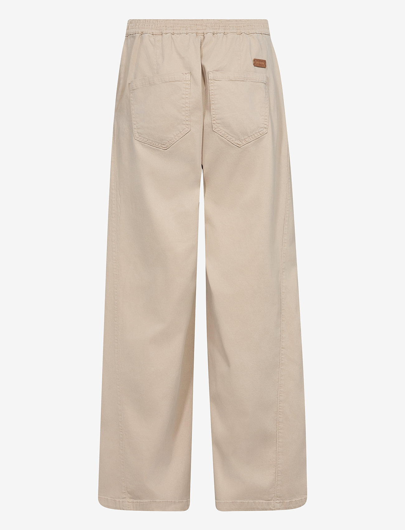 MOS MOSH - MMVincent Rosemary Pant - hosen mit weitem bein - feather gray - 1