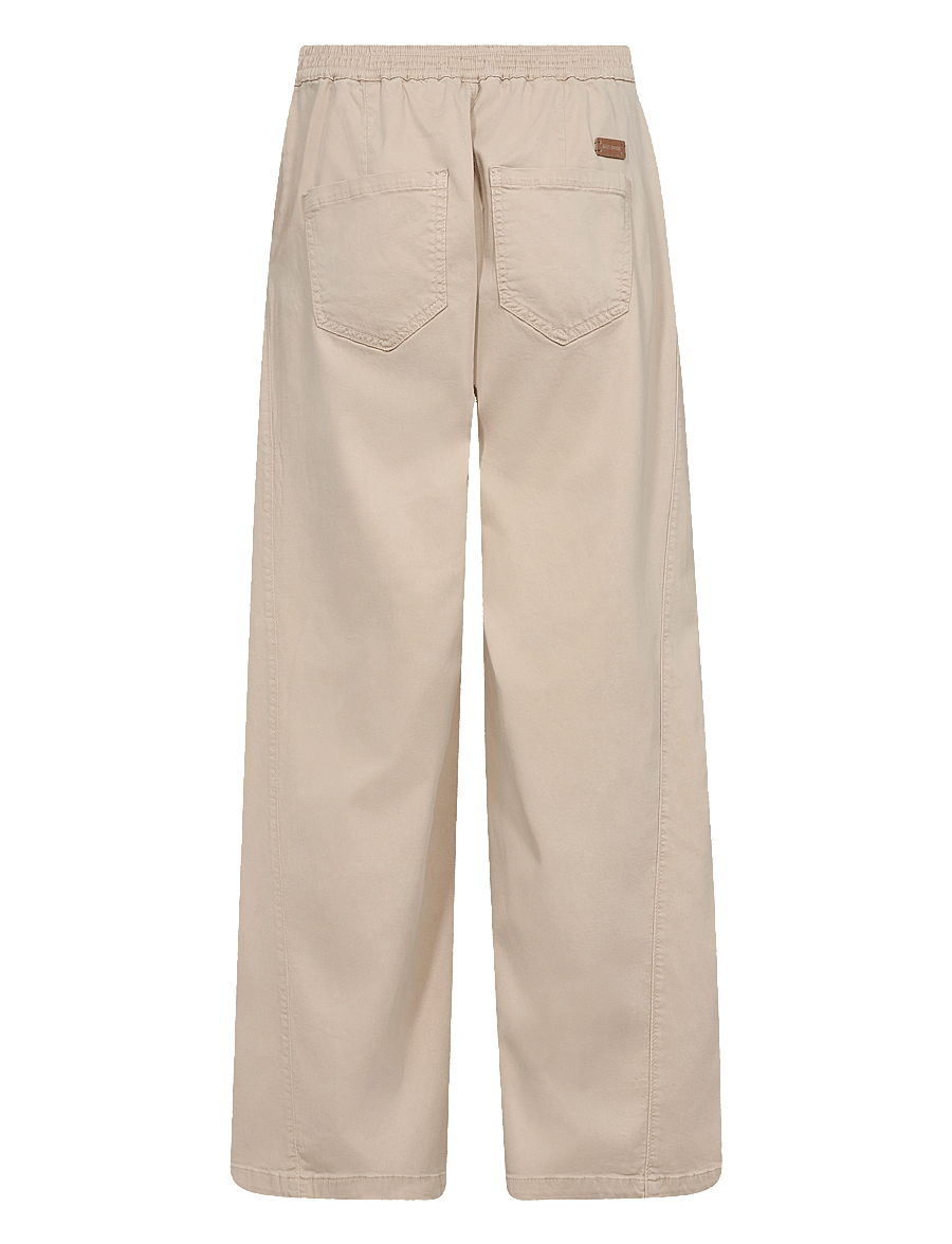 MOS MOSH - MMVincent Rosemary Pant - laia säärega püksid - feather gray - 1