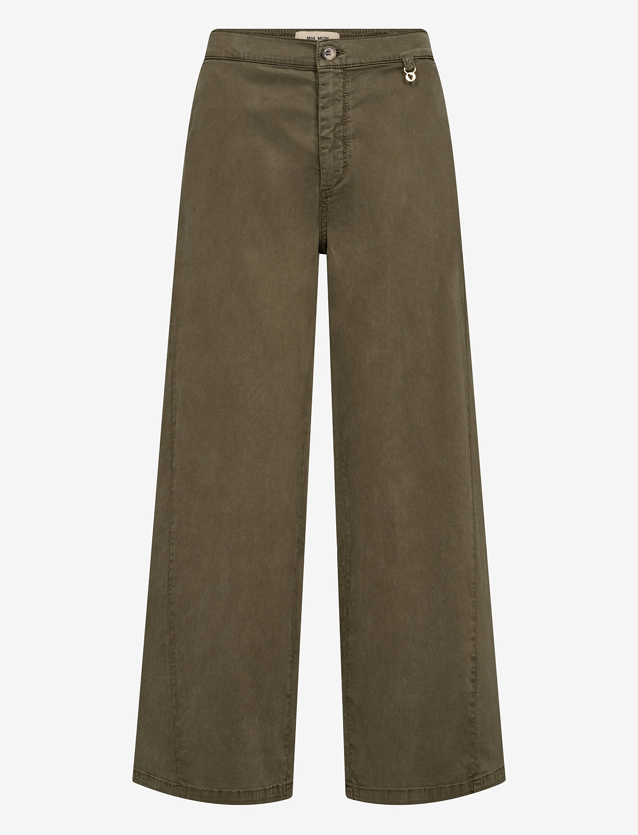 MOS MOSH - MMVincent Rosemary Pant - wide leg trousers - sea turtle - 0